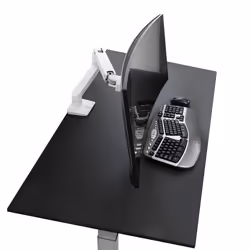 Ergotron HX Series 45-475-216 monitor mount / stand 124.5 cm (49") Desk White - Additional view 5
