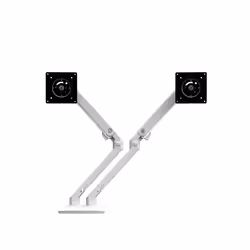 Ergotron MX Series Desk Dual Monitor Arm 61 cm (24") White