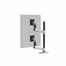 Ergotron LX Series LX Dual Stacking Arm Tall Pole 101.6 cm (40") Desk Aluminium - Additional view 5