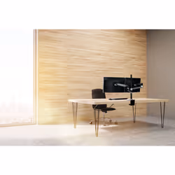 Ergotron LX Series LX Dual Stacking Arm Tall Pole 101.6 cm (40") Desk Aluminium - Additional view 6