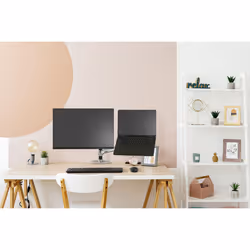 Ergotron LX Series LX Dual Stacking Arm Tall Pole 101.6 cm (40") Desk Aluminium - Additional view 7