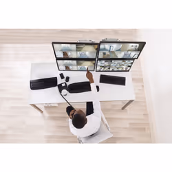 Ergotron LX Series LX Dual Stacking Arm Tall Pole 101.6 cm (40") Desk Aluminium - Additional view 8