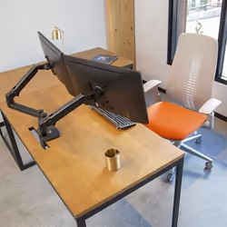 Ergotron LX Series 45-245-224 monitor mount / stand 68.6 cm (27") Desk Black - Additional view 6