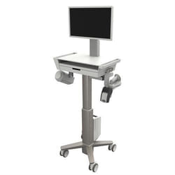 Ergotron CareFit Slim 2.0 Gold, White Universal Multimedia cart