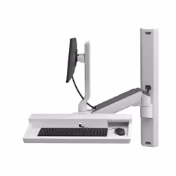 Ergotron 45-618-251 All-in-One PC/workstation mount/stand 10.7 kg White 68.6 cm (27") - Additional view 4