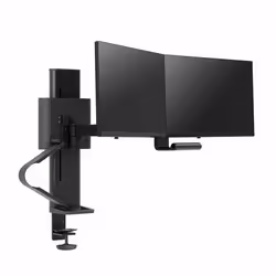 Ergotron TRACE 45-631-224, Clamp, 9.8 kg, 68.6 cm (27"), 100 x 100 mm, Height adjustment, Black