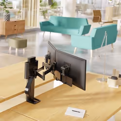 Ergotron TRACE 45-631-224 monitor mount / stand 68.6 cm (27") Desk Black