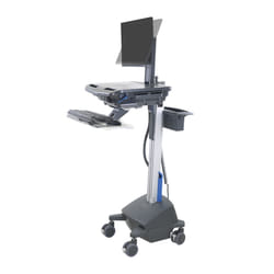 Ergotron STYLEVIEW CART LCD PIVOT LiFe POWERED, UK (dark grey)