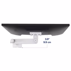 Ergotron NX Series NX MONITOR ARM WHITE 86.4 cm (34") Desk Black, White - Additional view 4