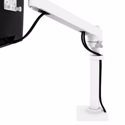 Ergotron NX Series NX MONITOR ARM WHITE 86.4 cm (34") Desk Black, White - Additional view 8