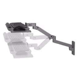 Ergotron LX Pro Wall Keyboard Arm (dark grey) - Additional view 5