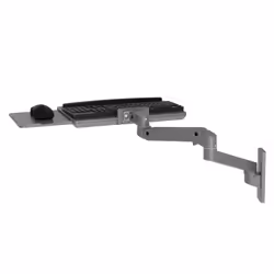 Ergotron LX Pro Wall Keyboard Arm (dark grey) - Additional view 6