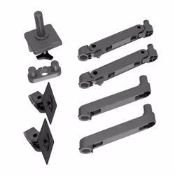 Ergotron LX Pro Series 45-686-293 monitor mount / stand 68.6 cm (27") Desk Dark Grey - Additional view 8