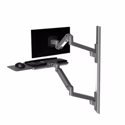 Ergotron LX Series 45-696-293 monitor mount / stand 86.4 cm (34") Wall Dark Grey - Additional view 4