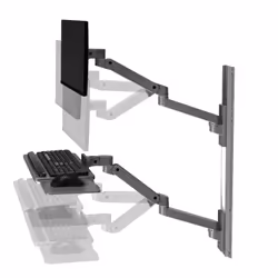 Ergotron LX Series 45-696-293 monitor mount / stand 86.4 cm (34") Wall Dark Grey - Additional view 8