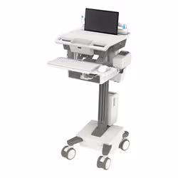 Ergotron M021-0101-100000-1-0 All-in-One PC/workstation mount/stand 19.5 kg White, Grey 43.2 cm (17") - Additional view 2