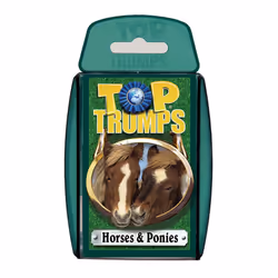 Horses and Ponies Top Trumps Card Game New Sealed