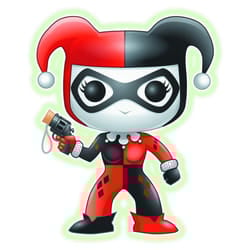 Funko POP Heroes: Harley Quinn Glow-in-The-Dark Vinyl Figure