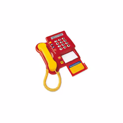 Learning Resources Teaching Telephone Pretend Play Telephone Toy Telephone Phone for Kids Pre-Recorded Greetings Develop ...