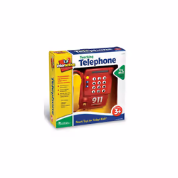 Learning Resources Teaching Telephone  Pretend Play Telephone  Toy Telephone  Phone for Kids  Pre-Recorded Greetings  Develops Memory Skills  Ages 3+