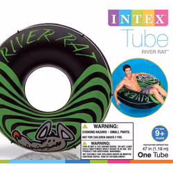 Intex River Rat Tube Pool Float 6-Pack