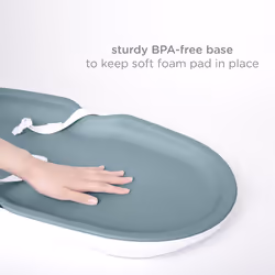 Ubbi Foam Changing Pad  Open Water