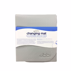 Ubbi Changing Mat  Soft and Comfortable  Easy to Clean and Carry on the go  YogaMat Feel  Gray