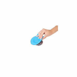 Bath Drain Cover, Soft Suction Cup Drain Stopper, Newborn Essentials, Baby and Toddler Bath Time Accessories, Dishwasher Safe, Blue