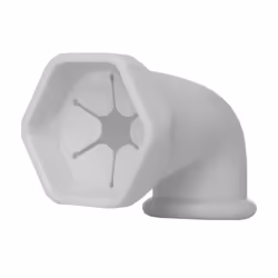 Bath Spout Safety Guard, Soft Silicone Spout Cover for Baby Bath Time, Must Have Bath Time Accessory, Grey, Large