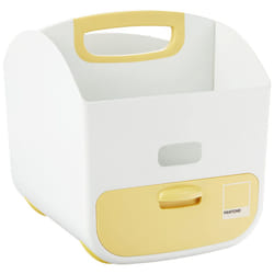 Ubbi Portable Diaper Changing Station Diaper Storage Caddy Organizer with Bonus Changing Mat  Stores Baby Diapers  Wipes and Baby Accessories  Pantone