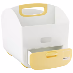 Ubbi Portable Diaper Changing Station Diaper Storage Caddy Organizer with Bonus Changing Mat  Stores Baby Diapers  Wipes and Baby Accessories  Pantone
