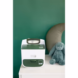 Ubbi Portable Diaper Changing Station Diaper Storage Caddy Organizer with Bonus Changing Mat. Stores Baby Diapers  Wipes + Baby Accessories  Pantone G