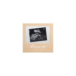 Floating Sonogram Frame, Love at First Sight Wooden Ultrasound Frame, Gender-Neutral Gift