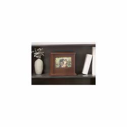 Dog or Cat Personalized Memory Box Keepsake, Pet Urn, Espresso (89007)