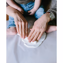 Tiny Ideas Baby's No Bake Hand or Footprint Keepsake Ornament Kit  Chr