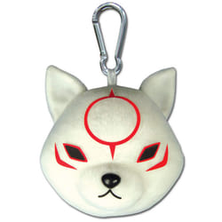 Great Eastern Entertainment Okami Den - Chibiterasu Plush Keychain  Multi-colored  2""