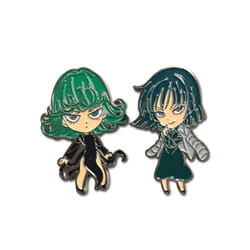 Great Eastern Entertainment One Punch Man - Tornado & Blizzard Rider Pins  Metal