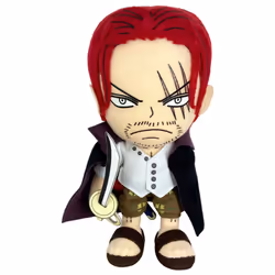 Great Eastern GE-52723 One Piece Anime 8" Shanks Stuffed Plush