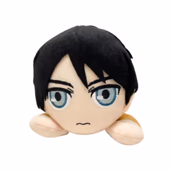 GE Animation Great Eastern Attack on Titan Eren Yeager Lying Down Stuffed Plush, 10"