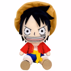 Great Eastern Entertainment One Piece- Zou Arc Luffy Sitting Plush 7""