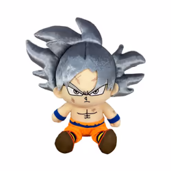 Great Eastern Entertainment Dragon Ball Super - Goku Ultra Instinct Sitting Plush 7"