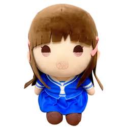 Great Eastern Entertainment Fruits Basket- Tohru Sitting Pose Plush 7"