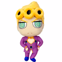 Great Eastern Entertainment JoJo's S4- Giorno Sd Pose Plush 8"" H  Multi-Colored (77195)