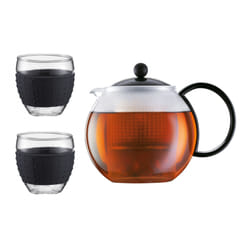 Bodum Assam Set Teapot set 1000 ml Black, Transparent