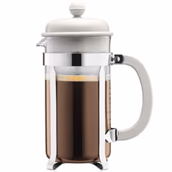 BODUM Caffettiera 8 Cup French Press Coffee Maker, Off White, 1.0 l, 34 oz