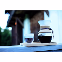 Bodum 11571Â 109Â 1L Pour Over Coffee Maker with Permanent Filter, Layered, Transparent, 14Â x 16.3Â x 20.2Â cm - Additional view 6