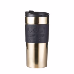 Bodum 11068-17S, Gold, Polypropylene, Silicone, Stainless steel, Plastic, 350 ml, 90 mm