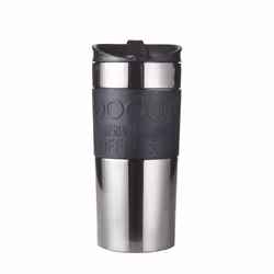 Bodum 11068-380S, Black, Stainless steel, Polypropylene, Silicone, Stainless steel, Plastic, 350 ml, 90 mm