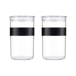 Bodum Presso Cylinder Plastic Black, Transparent