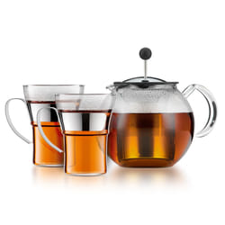 Bodum K1801-16CAR teapot Teapot set Chrome, Transparent